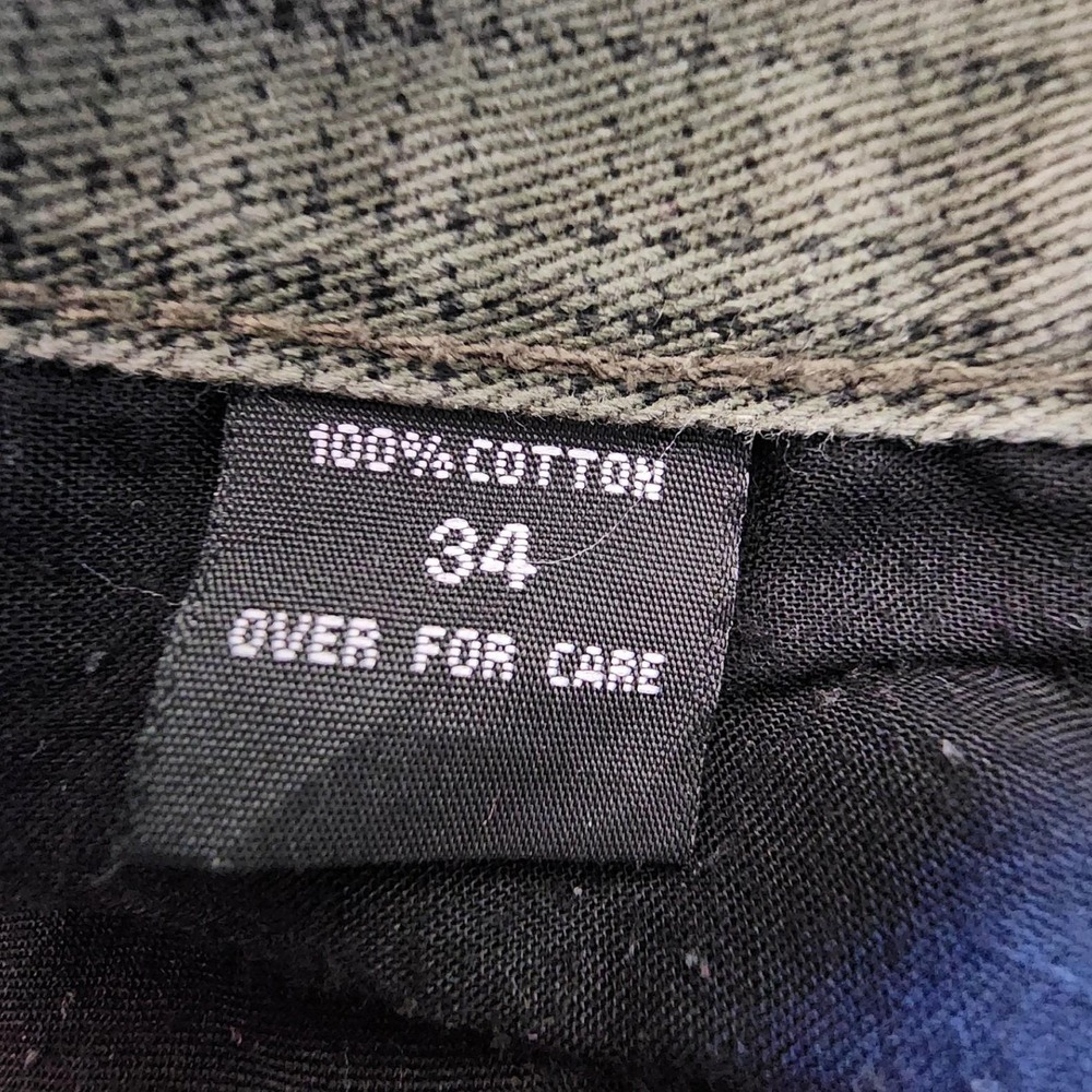 Vtg Volcom Skate Shorts Grid Embroidered Logo Y2K streetwear Skatercore cargo - Picture 4 of 11